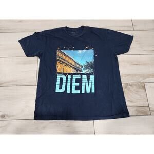 Vtg Mens DIEM Does IT Even Matter streetwear Orange Bowl Miami t shirt dolphins